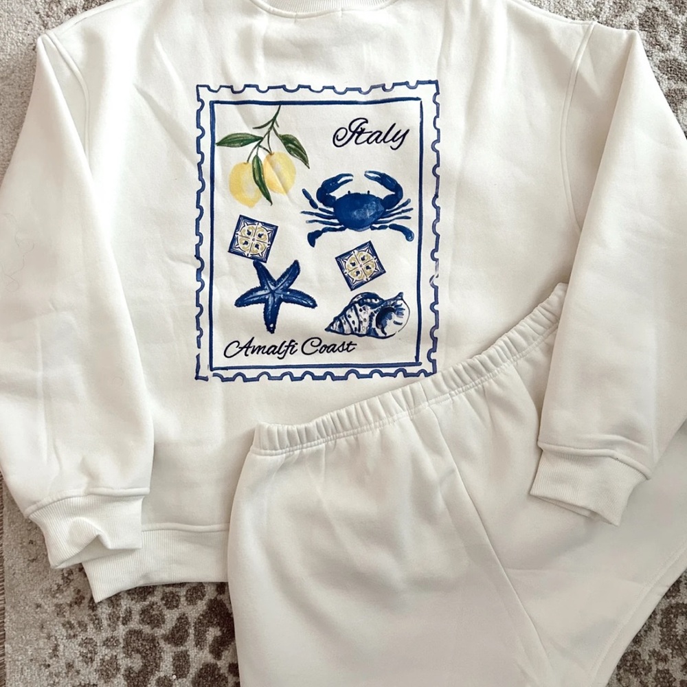 Amalfi Italy Sweat Set